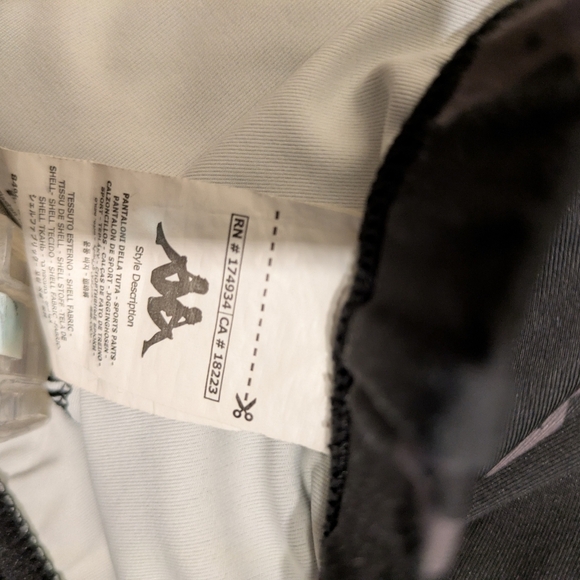 Kappa Womens Black Leggings Size Xs Pre-owned - Picture 7 of 7